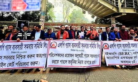এলপি গ্যাস ব্যবসায়ী সমিতির ধর্মঘট প্রত্যাহার