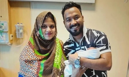 আবার বাবা হলেন পলাশ