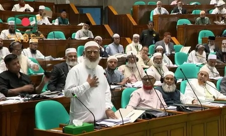 রাজনৈতিক সমঝোতা ভঙ্গের অভিযোগ বিরোধী দলের, সংসদ থেকে ওয়াকআউট